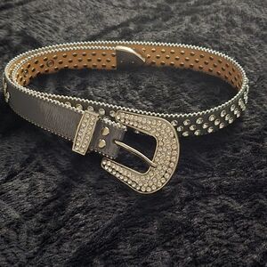 Men's Rhinestone Sz 36 Belt
